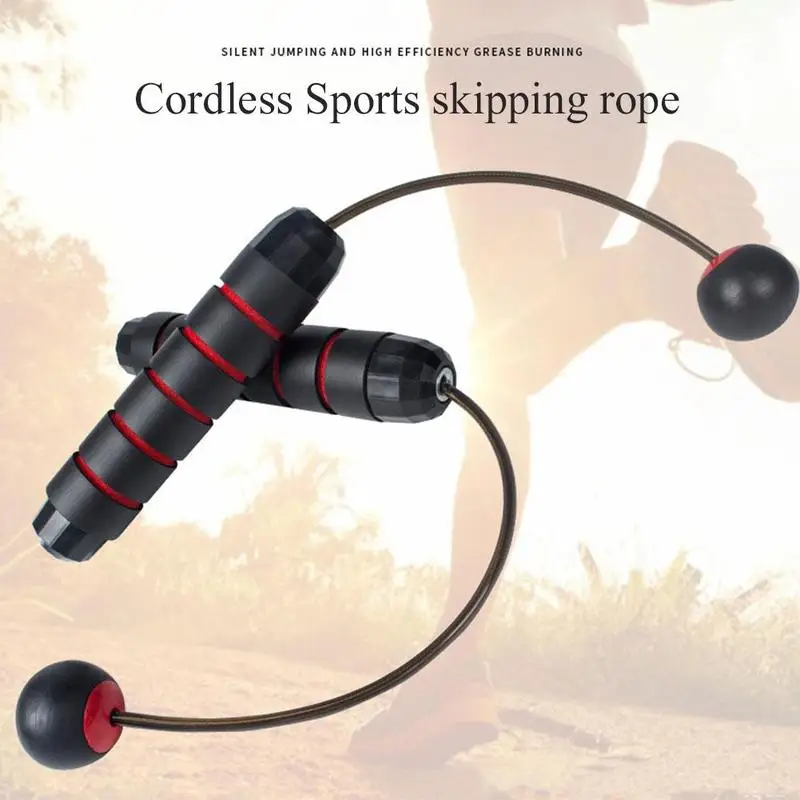 

1pair Speed Skipping Rope Cordless Jump Ropes Fitness Training Jumping Skipping Child Rope Home Ball Speed Equipment Sport I4P6