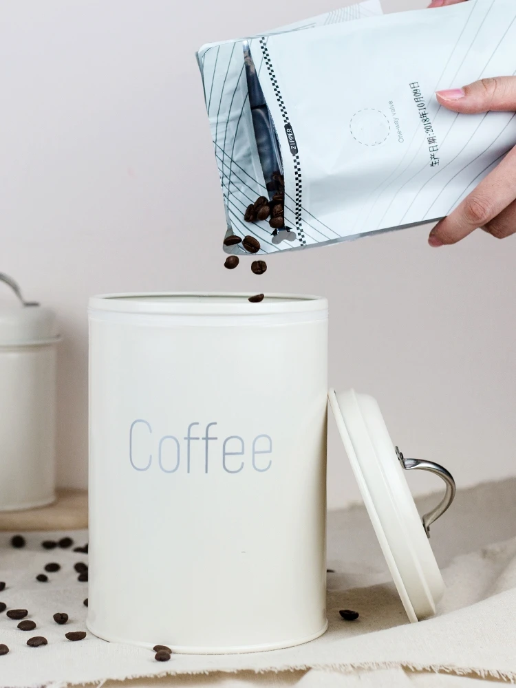 Герметичные банки емкостью 2 литра для кофейника кофейного порошка бак сухого