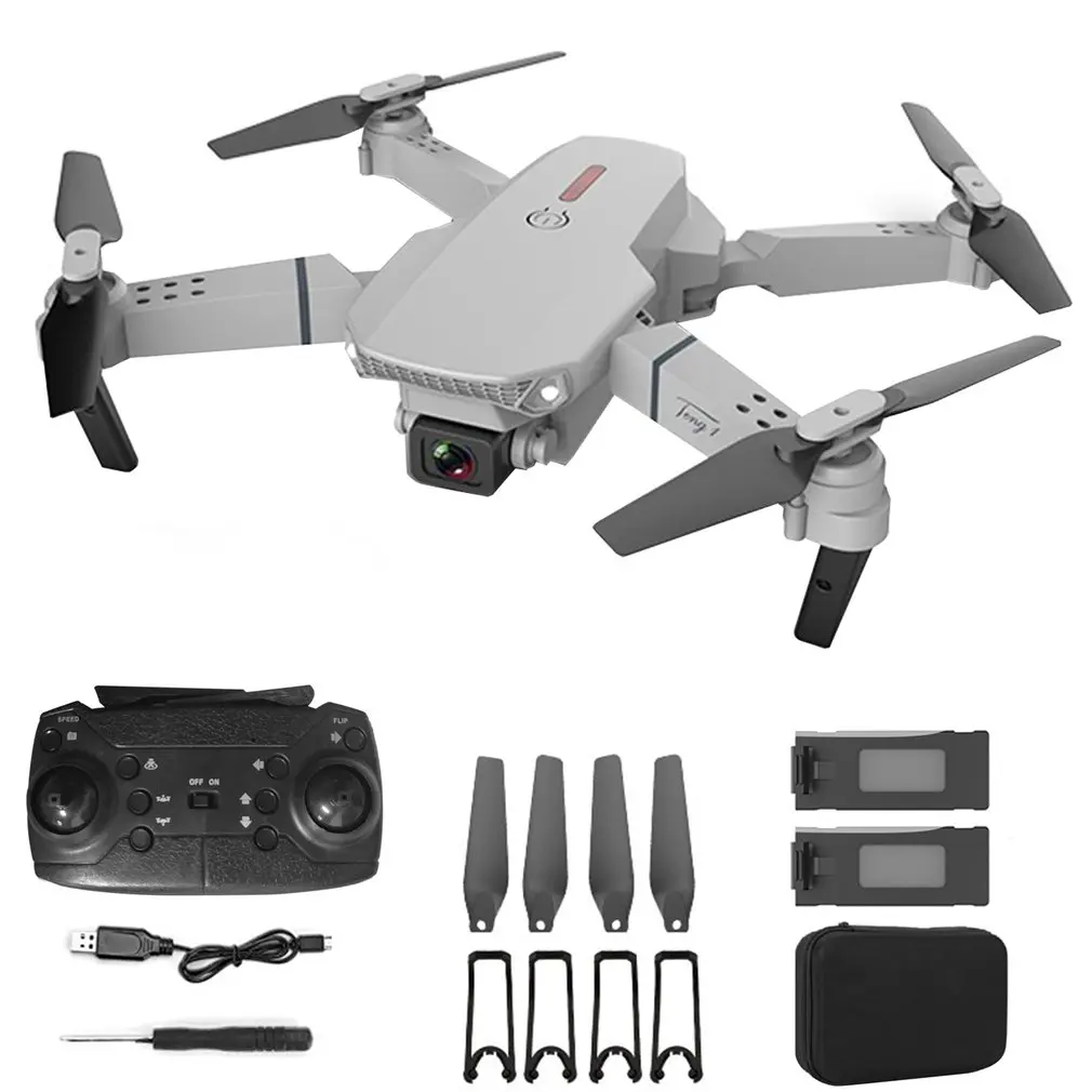 

Квадрокоптер E88 pro 4k HD Двойная камера визуальное позиционирование 1080P WiFi fpv Дрон сохранение высоты RC Квадрокоптер