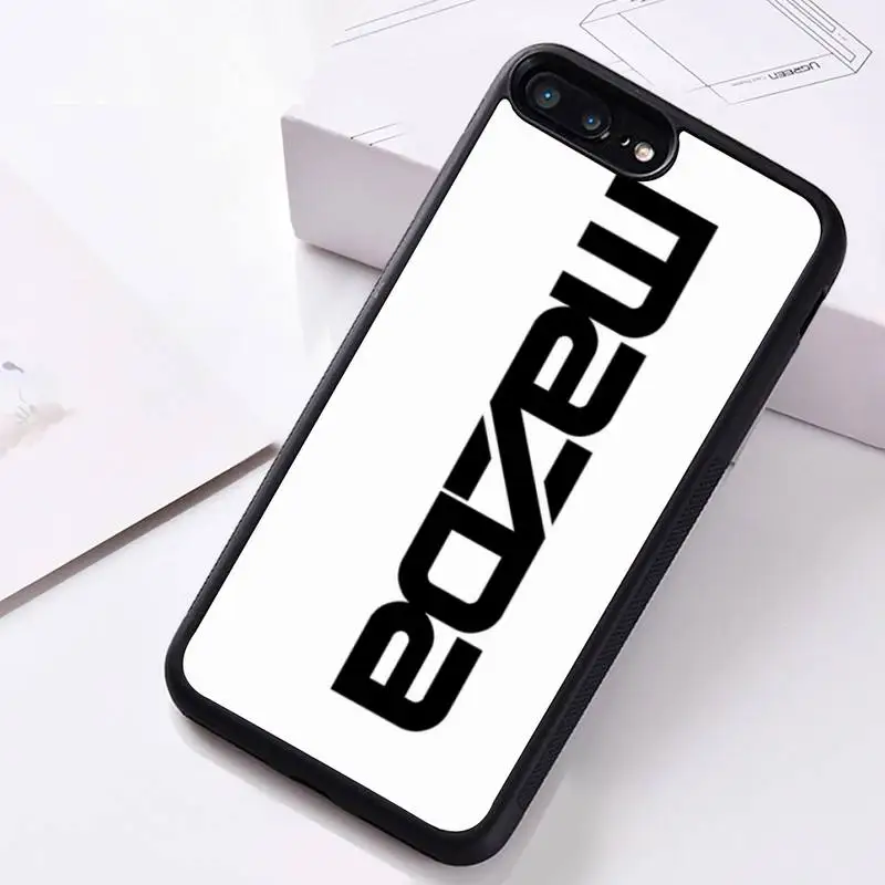 

USAKPGRT car brand Mazda Phone Case Rubber for iPhone 12 pro max mini 11 pro XS MAX 8 7 6 6S Plus X 5S SE 2020 XR case