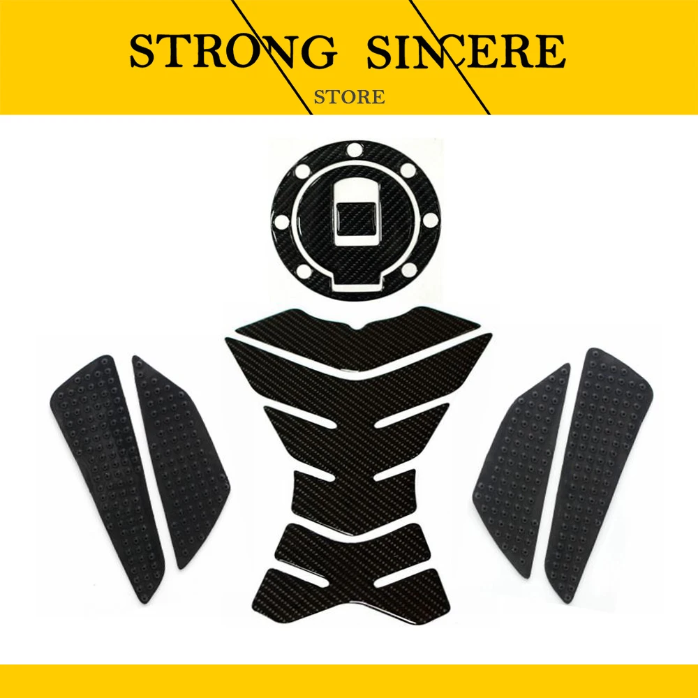 

Motorcycle 3D Decal Fuel Gas Tank Pad Tank Protector Carbon Sticker for SUZUKI SV650/1000 99-02/TL1000S 02-07
