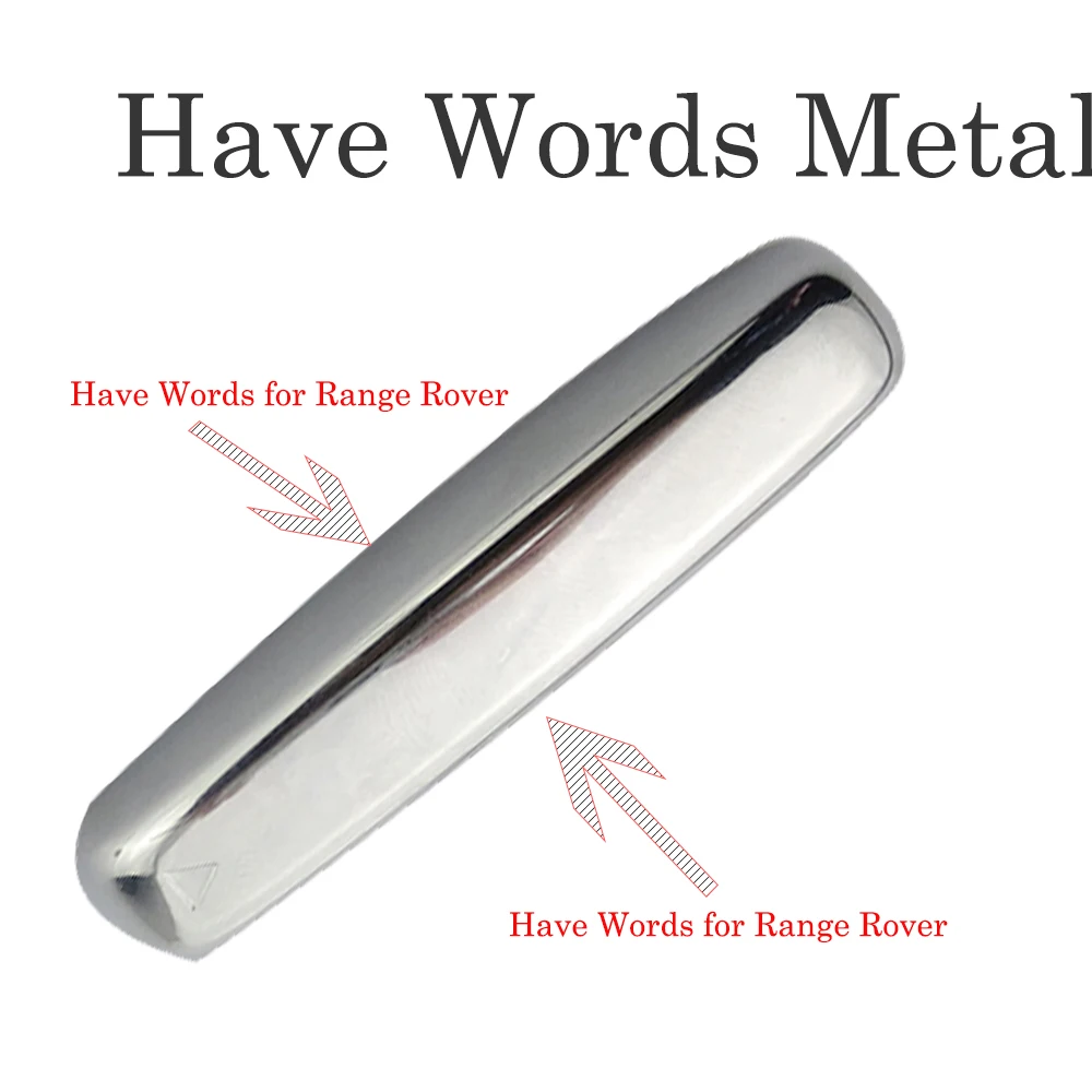 Have words metal OkeyTech для Land Rover Range Rover Sport Discovery 4 Evogue LR4 2010-15 Ремонт для XE XFL Et Jaguar Freelander ключ для автомобиля 5 кнопок - Color: Have words metal