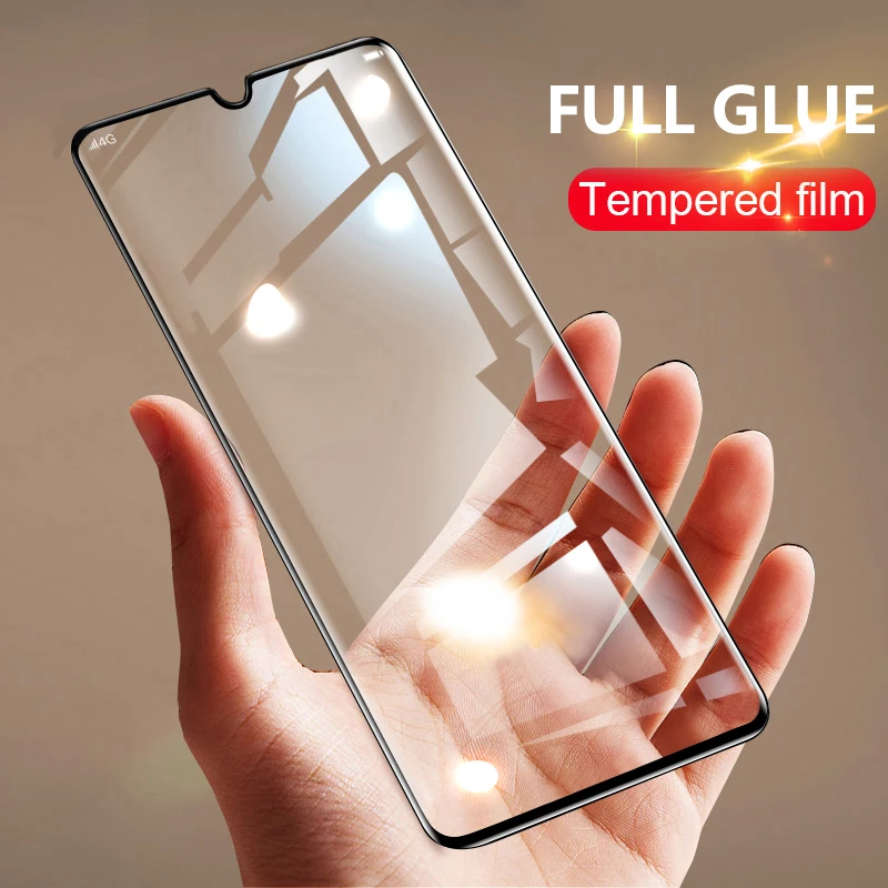 Защитное стекло CHYI для Xiaomi Mi 9 8 lite пленка на весь экран закаленное с клеем xiaomi 9t pro