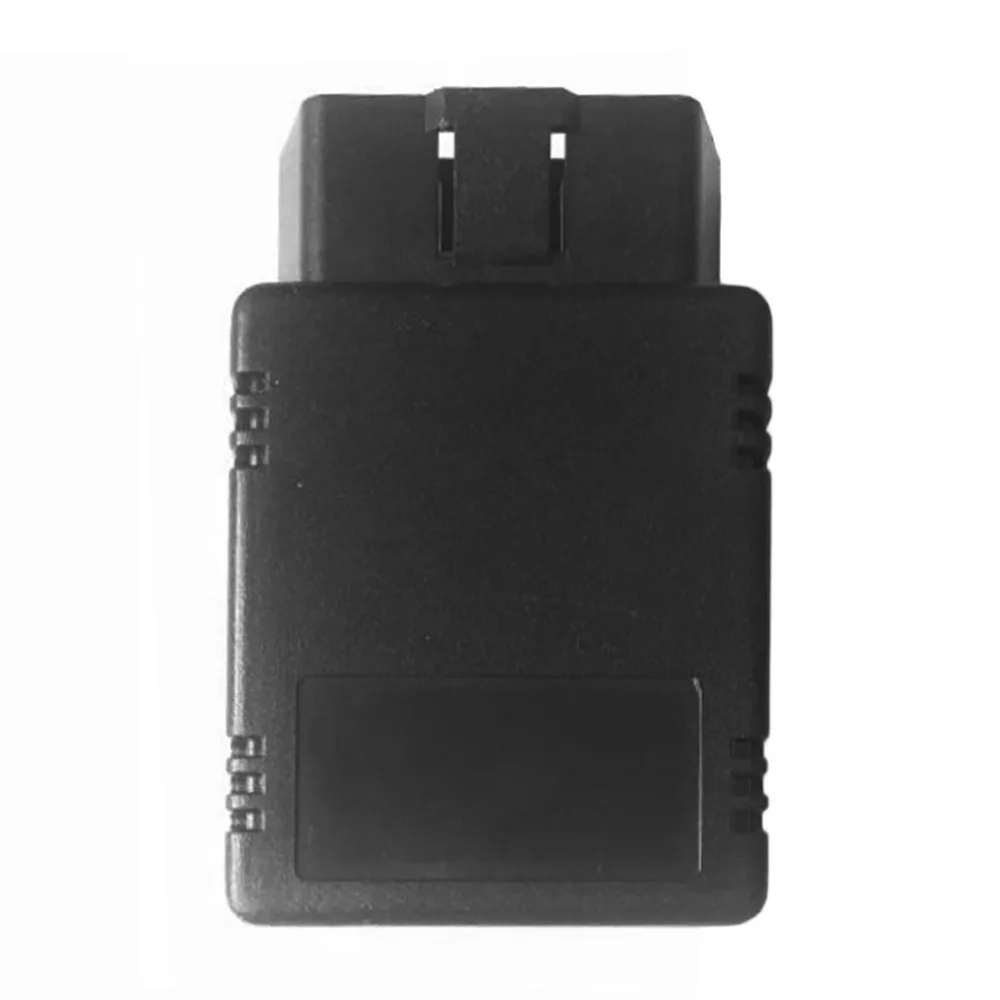 Автомобильный диагностический сканер ELM327 OBDII портативный черный мини размера