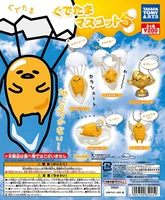 takara tomy a r t s gashapon gudetama lazy egg changeable pendant 5 doll gifts toy model anime figures pvc collect ornaments