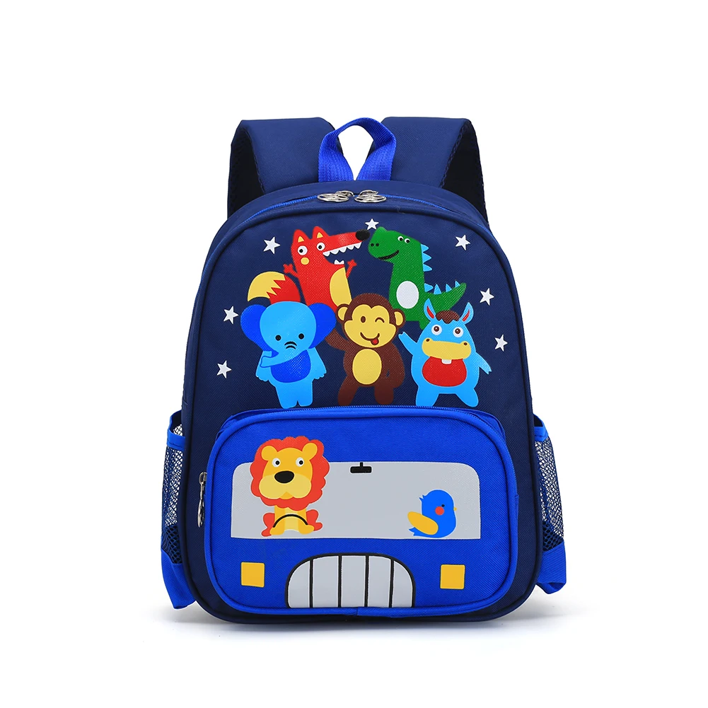 

3D Cartoon Children Backpacks Schoolbag Animal Pattern School Bag for Kids Kindergarten Cartoon Backpack Nylon Handbags