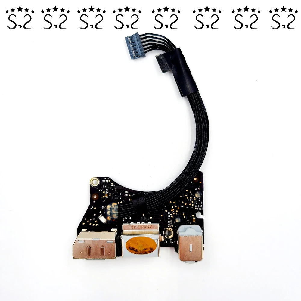 Плата питания 820-3053-A DC I/O оригинальная плата с аудиоразъемом для Macbook A1370 Air 11 6