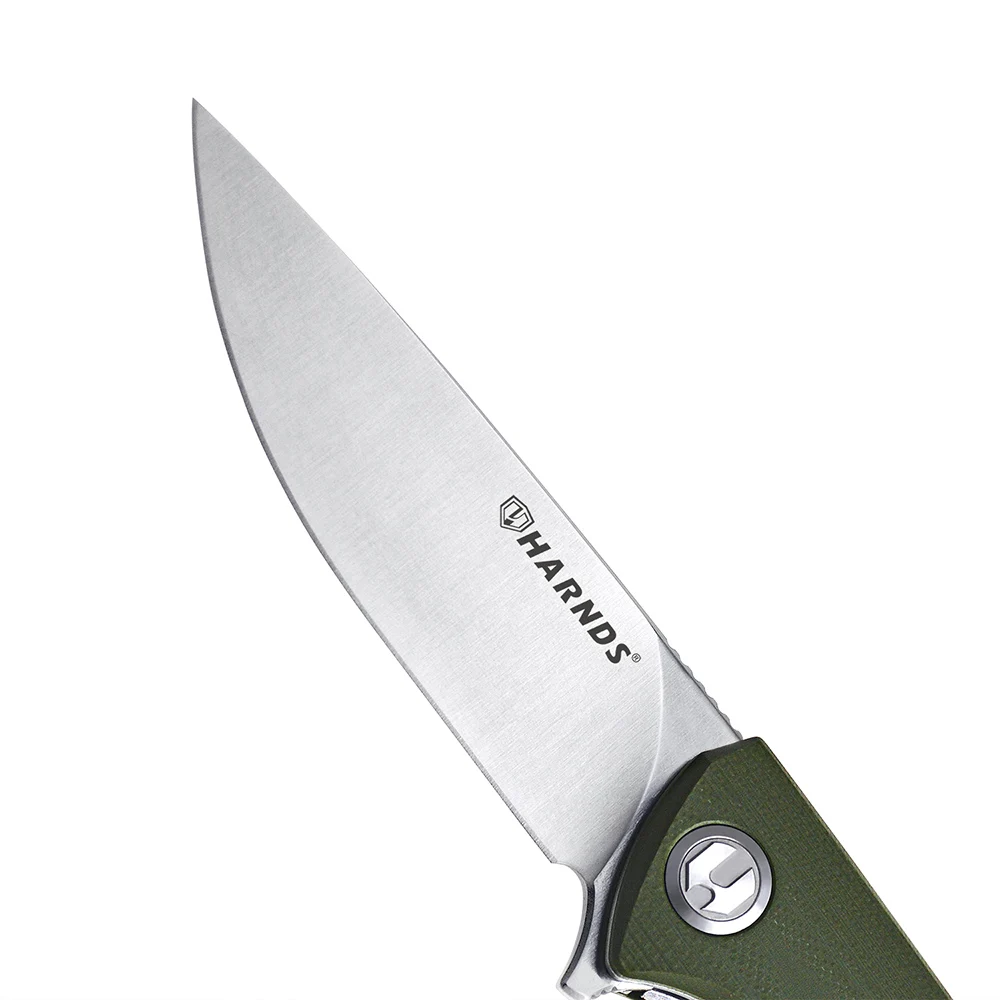 Нож Harnds CK9168 Talisman складной Клинок с ручкой G10 Sandvik 14C28N подшипник 60HRC для