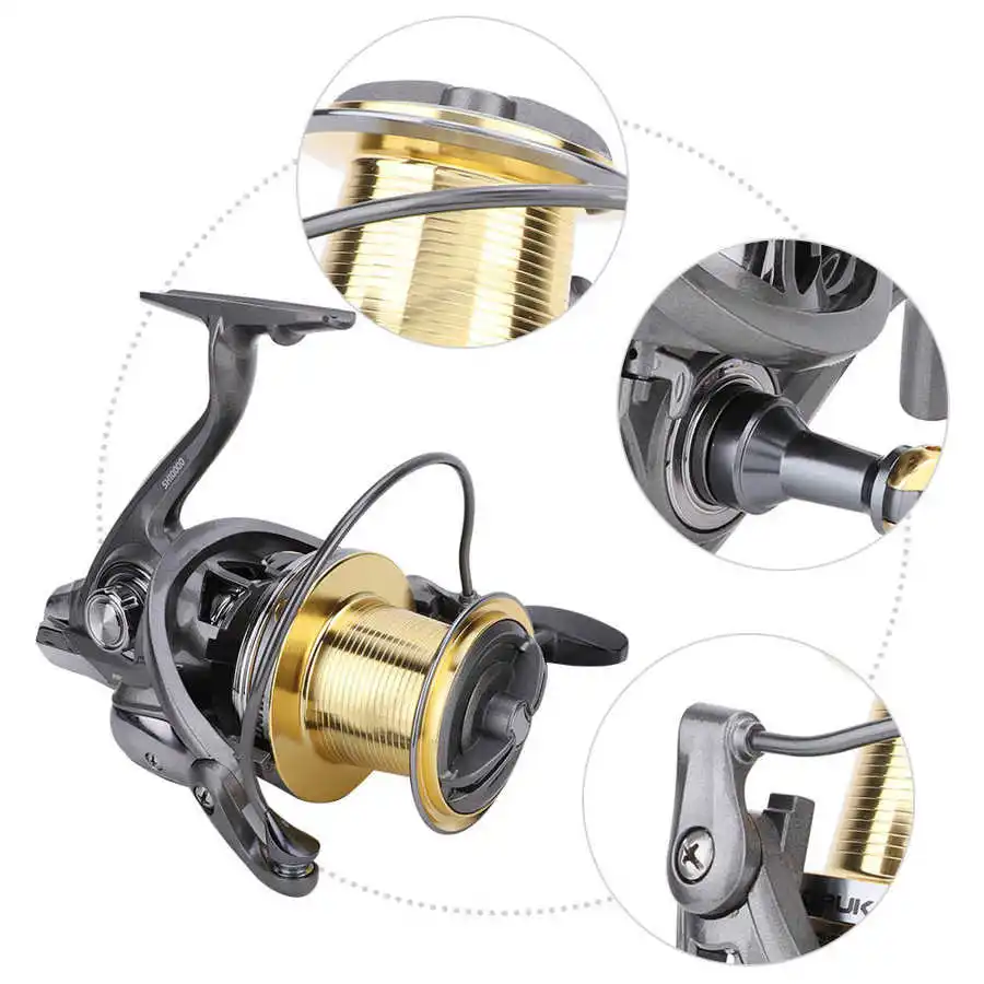 Высокоскоростная спиннинговая Рыболовная катушка 20 кг тормозная сила