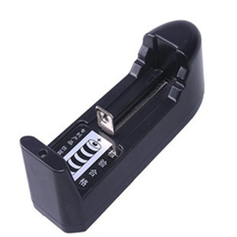 Universal 18650 Battery Charger Adapter 3.7V 500ma 1/ 2 Slots Intelligent power off IC EU US Plug for rechargeable | Электроника