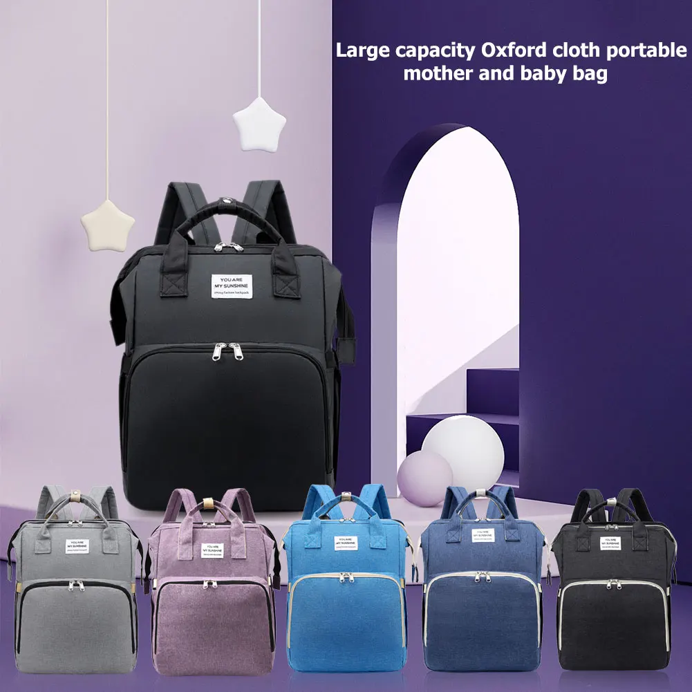 Многофункциональный рюкзак для мам вместительная водонепроницаемая сумка