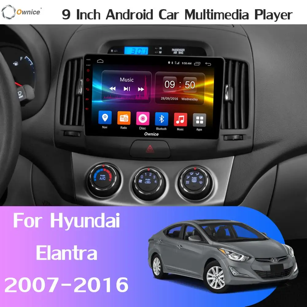 360 ° панорамный 4G SIM WiFi 8 ядер + 64G Android 9 0 Автомобильный плеер для Hyundai Elantra 2007 2016 GPS