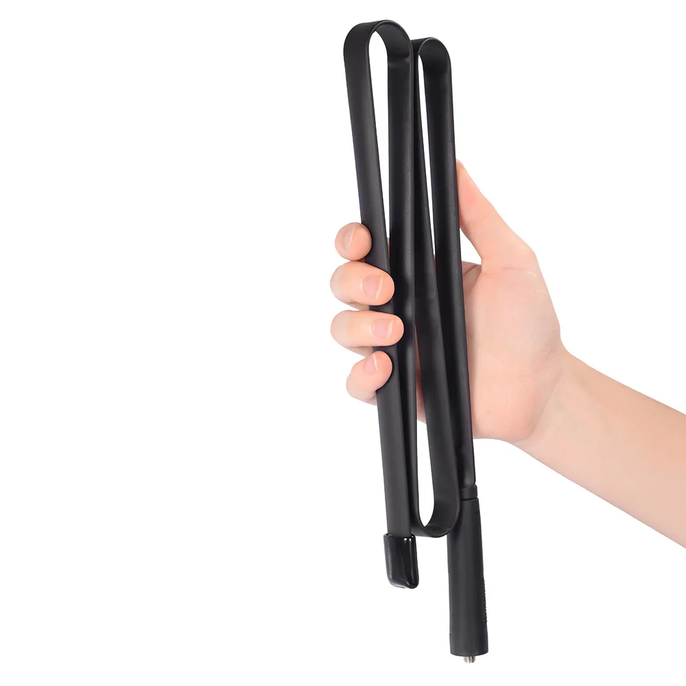 Superbat Dual Band SMA Jack 108cm Foldable UHF/VHF Ham Radio Antenna for CS TacTical Outdoor Baofeng UV-82 UV-5R UV-B5 GT-3 BF-F