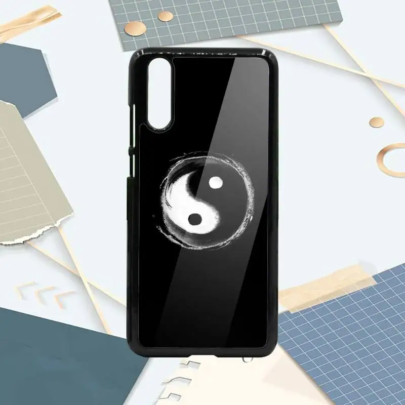 

Chinese style Eight Diagrams Taiji Yin Yang Phone Case PC For Samsung galaxy S note 8 9 20 10 e lite2019 plus pro ultra