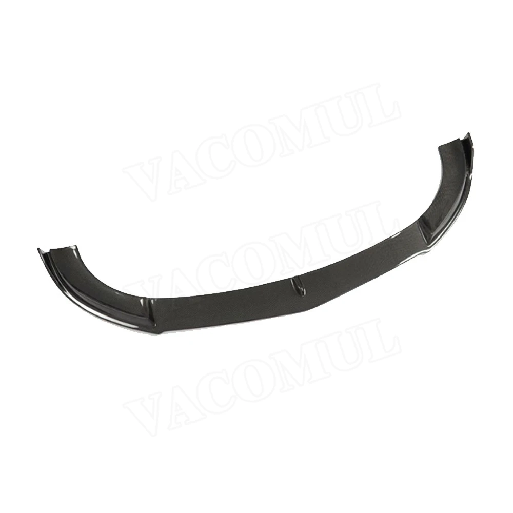 Для E Class углеродного волокна передний бампер спойлер для Mercedes Benz W213 спортивные E200