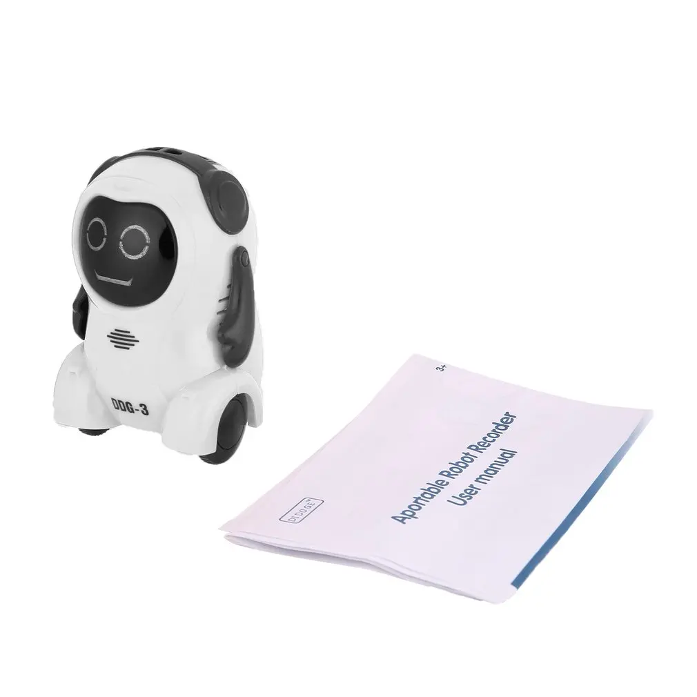 Интеллектуальный DDG 2 3 мини карманный диктофон RC робот смарт рекордер Свободно
