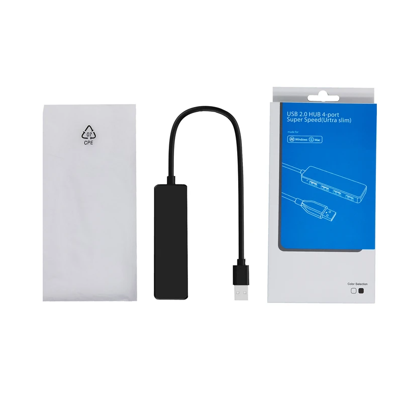 Jillway USB 3. 0 4 портовый ультратонкий высокоскоростной удлинитель адаптер для