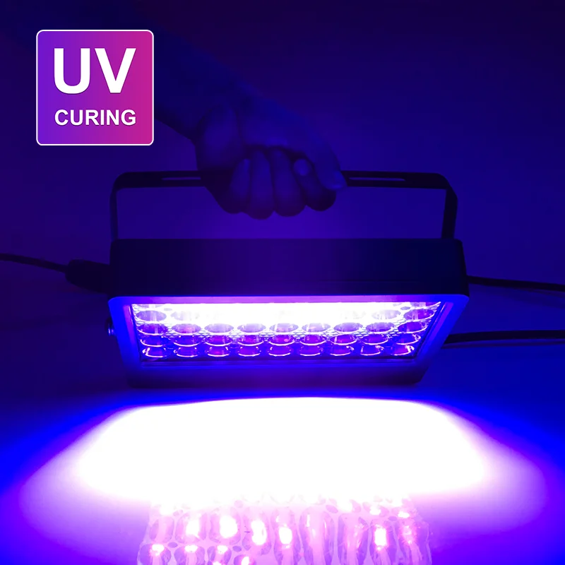 Wasserdichte Led UV GEL Aushärtung Lampe Uv Schwarz Licht Öl Druckmaschine Tinte Farbe Siebdruck 3D Drucker UVCURING 6,0-300