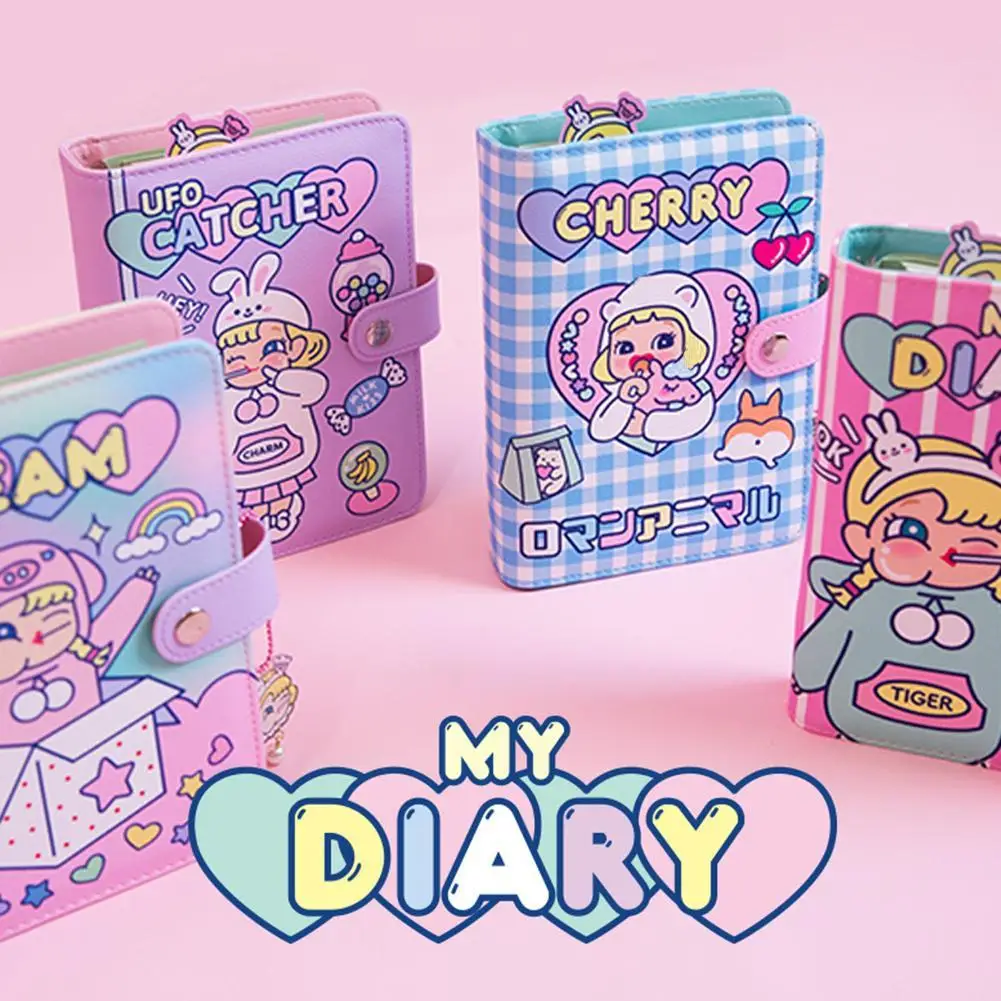 Kawaii Сделай Сам записная книжка A6 корейский дневник на спирали органайзер для