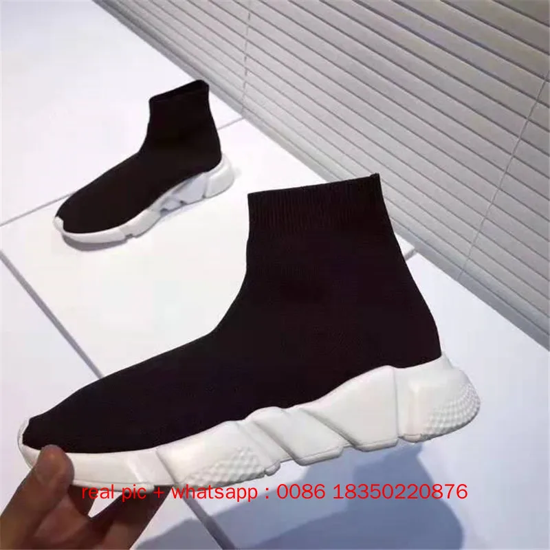 

high quality stretch stockings men's and women's sports running shoes fashion brand knitted soft soled casual shoes sneakers