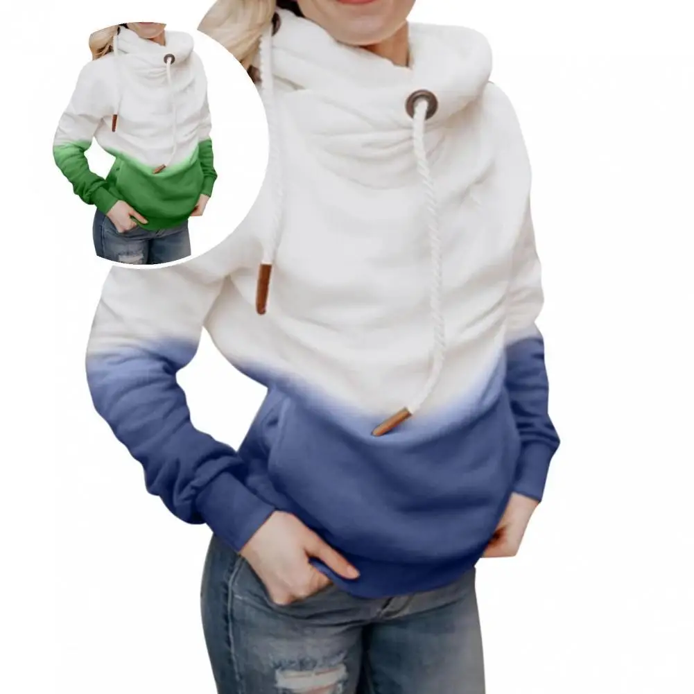 

Пуловер, свитшот, Модная тонкая плюшевая подкладка, Усадочные манжеты для улицы, Женская толстовка, свитшот, джемпер