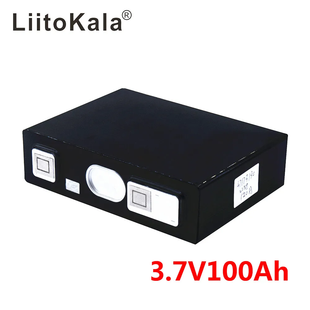 LiitoKala 3 7 В 100ач Lipo батарея 4 2 упаковка Сделай Сам Солнечный домашний