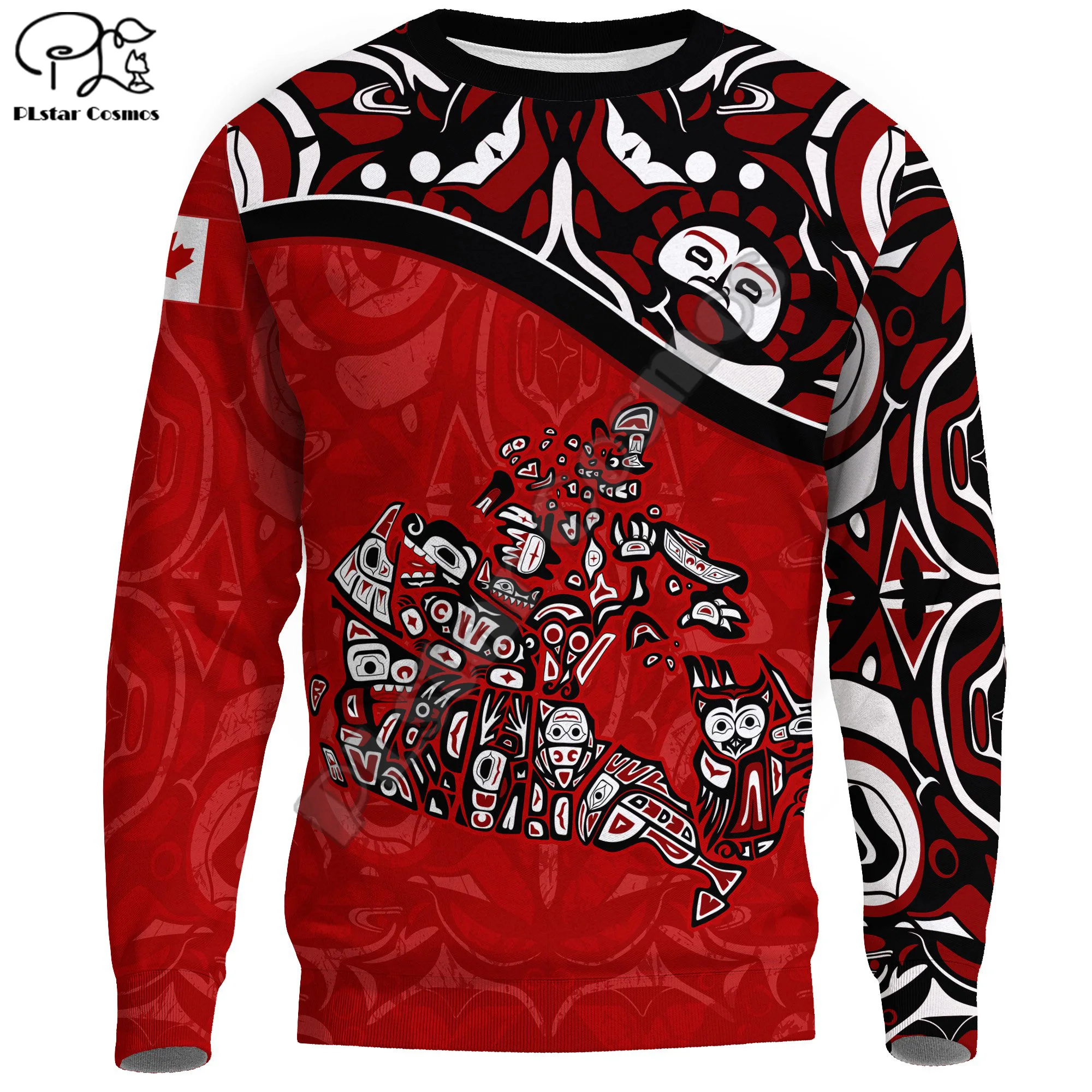 

PLstar Cosmos 3DPrint Canada Flag National Culture Country Amazing Harajuku Streetwear Funny Unisex Hoodies/Sweatshirt/Zip Q-15