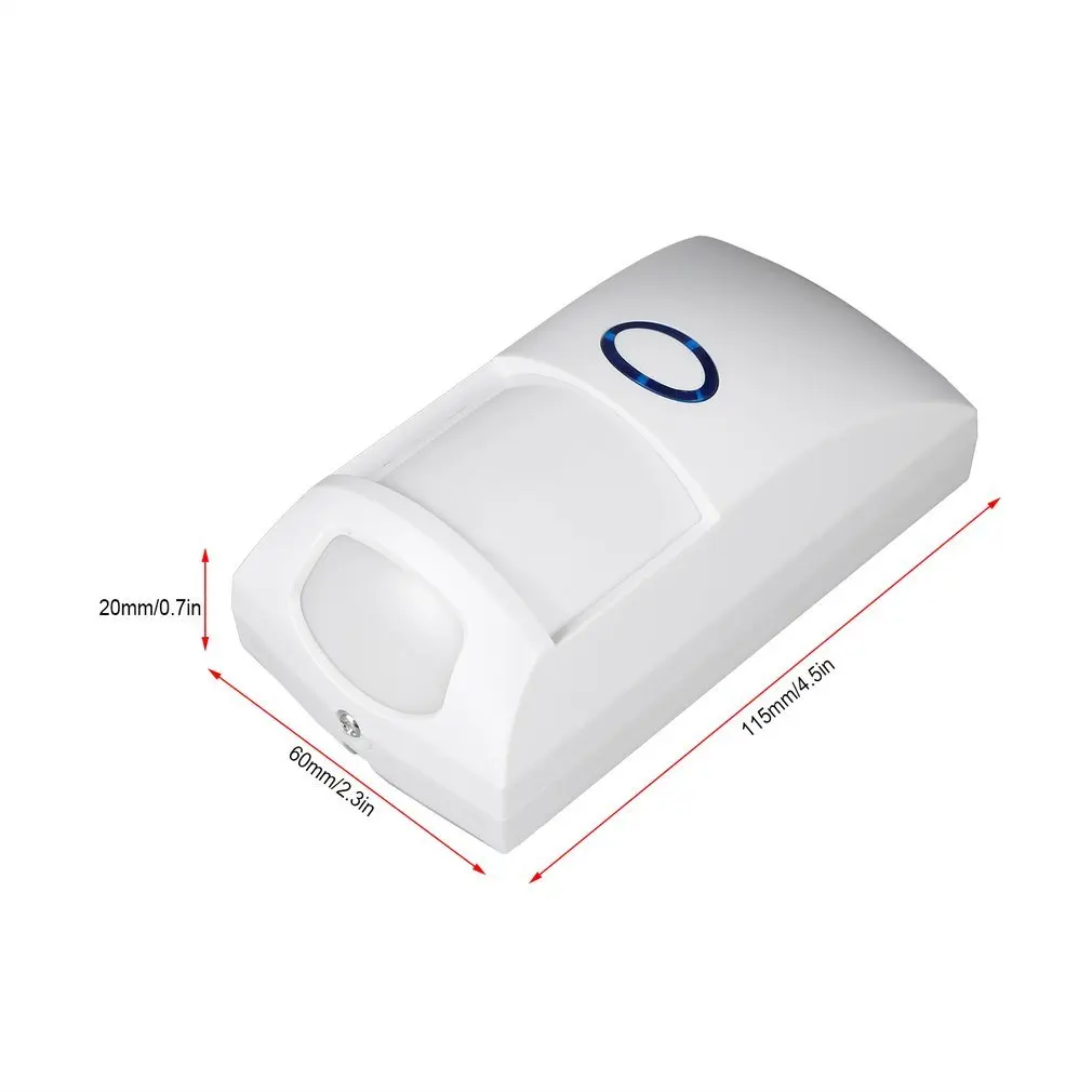 433 MHz 1527 код беспроводной Pet Immune PIR датчик движения с белым цветом для домашней безопасности для нашей G5S системы сигнализации