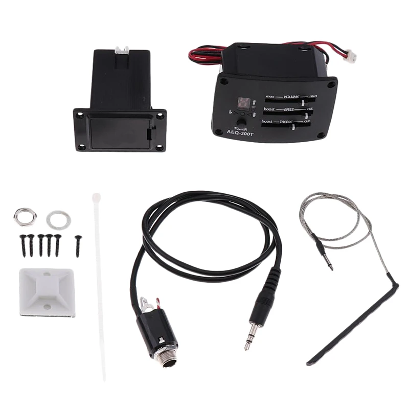 1 комплект из 3 изделий полосный эквалайзер предусилитель пьезозвукосниматель