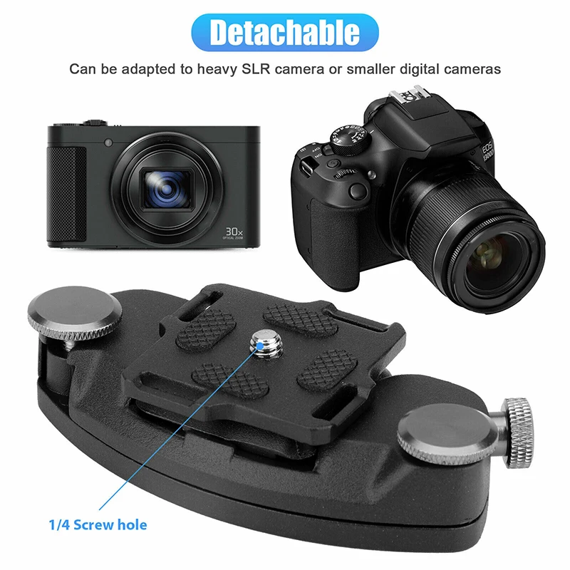 1 шт. металлический зажим для ремня камеры рюкзак-кобура ремень вешалка мужчин