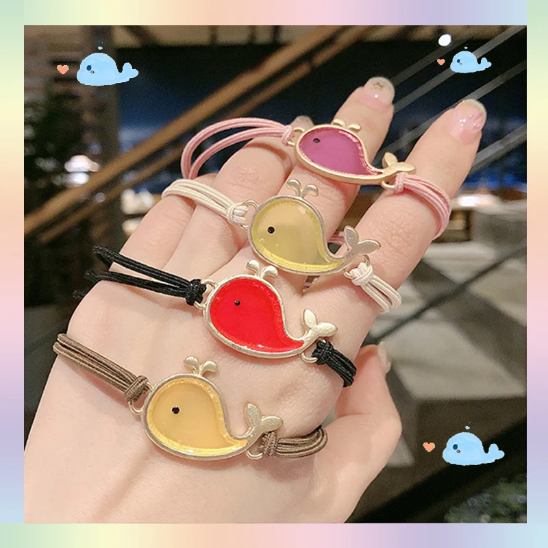 YYOUFU новый мультфильм Корея маленький свежий КИТ головы Веревка хвост держатель