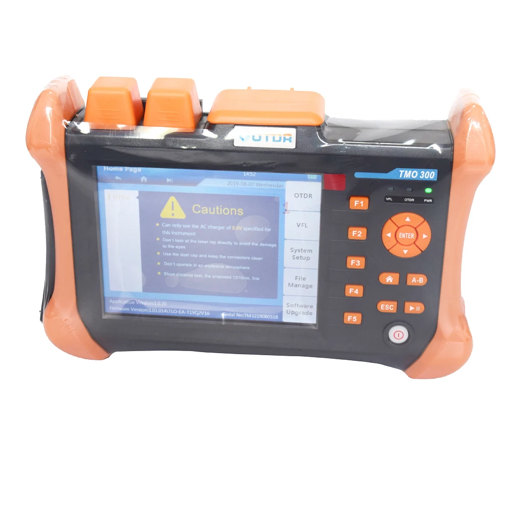 Одномодовый OTDR TMO 300 SM C 1310/1550nm 30/32dB интегрированный VFL сенсорный Экран Оптический