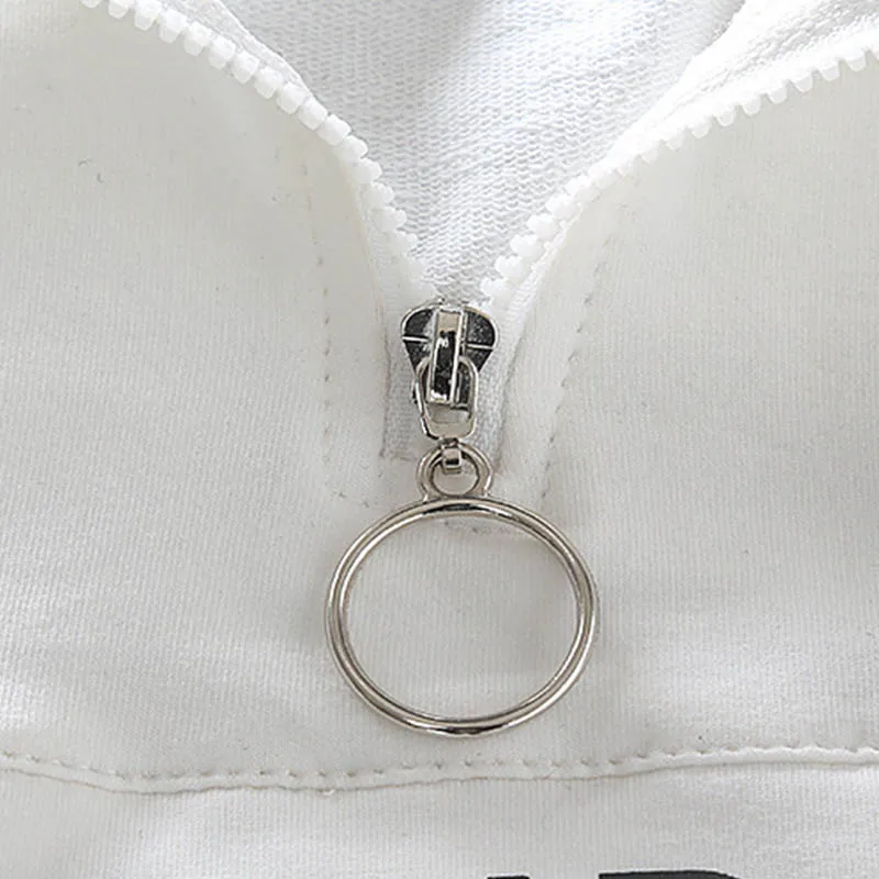 

Children Suit 2pcs Long Sleeve Trousers Kids Letter Set Boy Lapel Clothes Girl Casual Sports Stitching Top Striped Pants Outfit