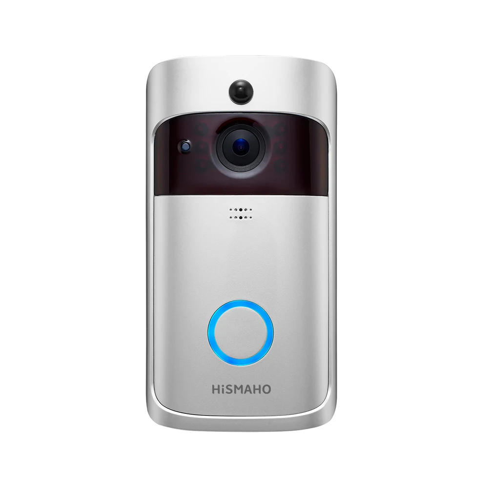 HISMAHO умный видео дверной звонок 720P HD дверная камера домофон IP беспроводной wifi дверной звонок визуальный домашний монитор безопасности ночное видение