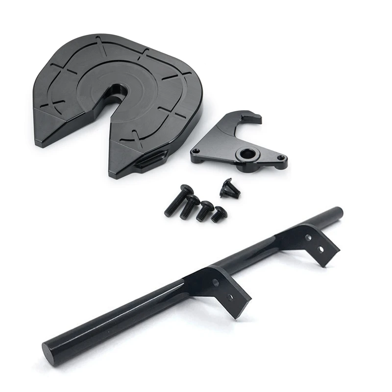 металлический задний бампе