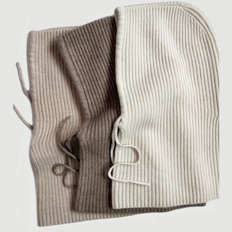 100% шапка и Кепка из натурального кашемира для женщин мужчин пуловер унисекс