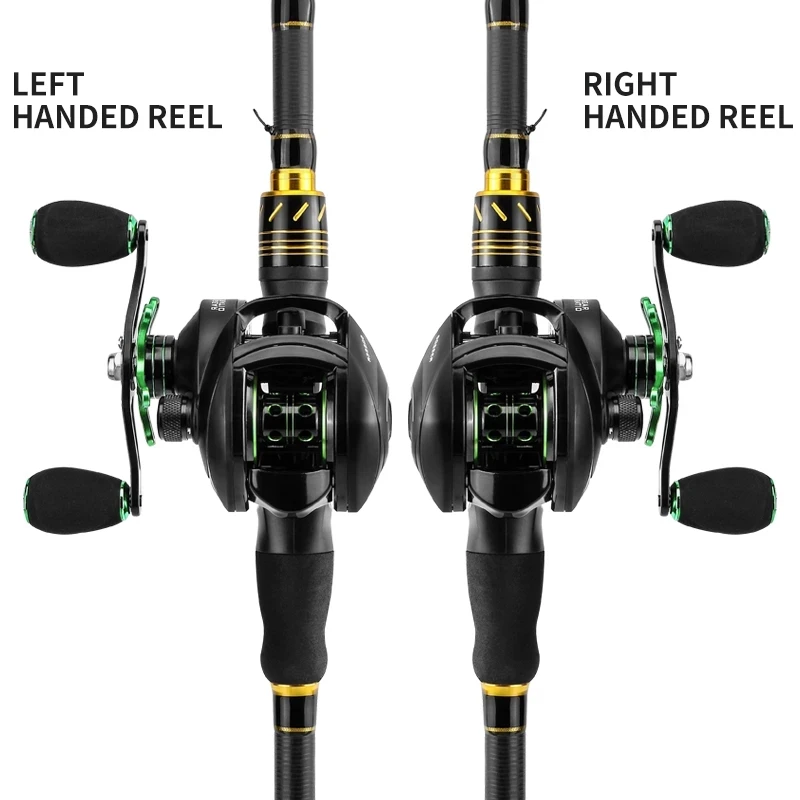 

Best Baitcasting Reel BS2000 8.1:1High Speed Fishing Reel 8KG Max Drag Reinforced Reel Drag Reel Carp Drag Reel Fishing