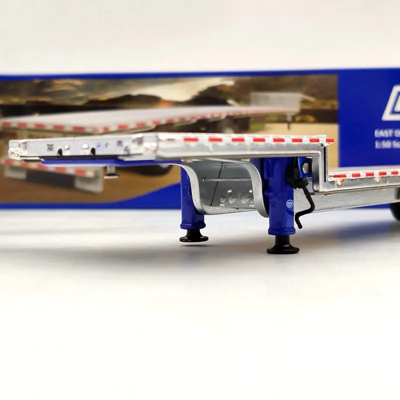 

WB 1/50 For East drop deck Trailer Only WBR027-1703 Diecast Truck Aluminum/Blue Auto Gift Toys car