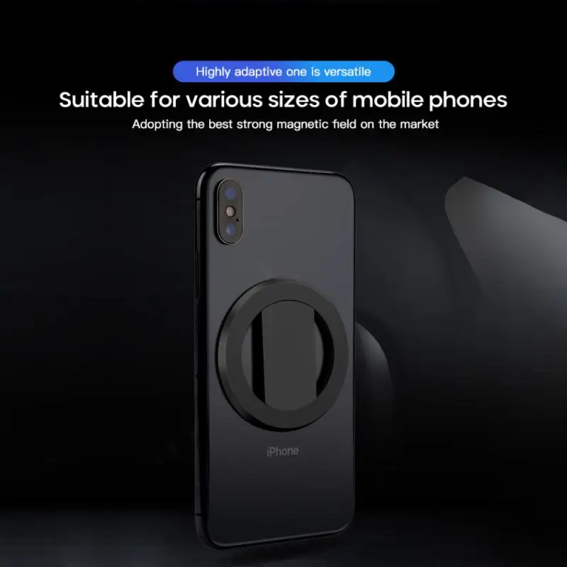 

Mobile Phone Holder Universal Portable Thin Magnetic Finger Grip Ring Shape Rotating Stand Support Stents For Mobile Phone New