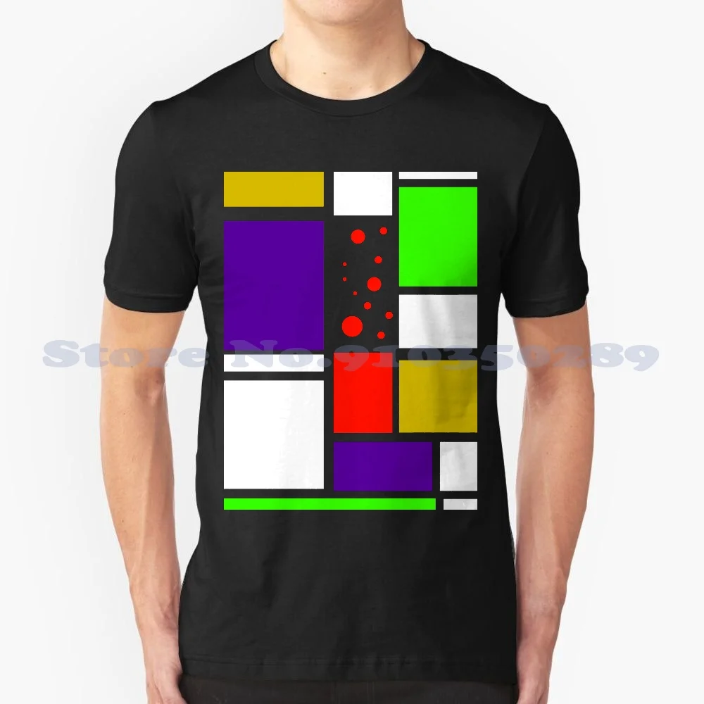 

Модные Винтажные футболки La Mode & Amp; #39; Сак Titahe & Amp; #39; Коллекция Mondrian с абстрактом