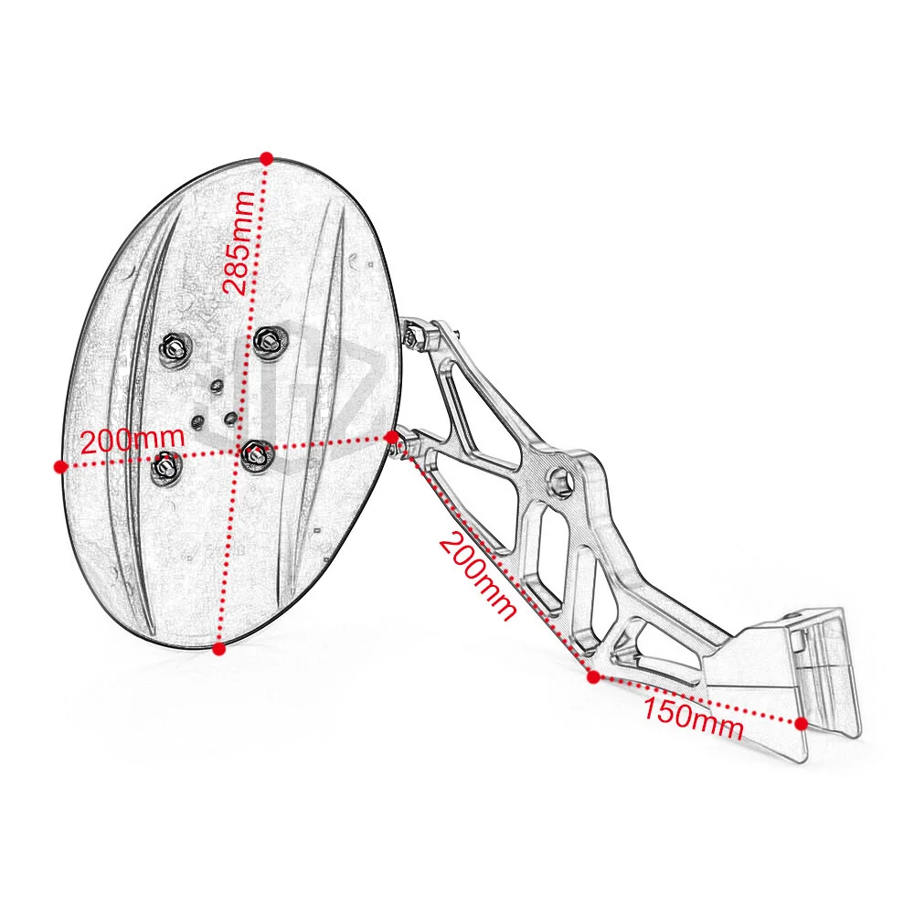 Motorcycle CNC Aluminum Rear Mudguard ABS Fender Wheel Tire Splash Cover for KAWASAKI Z1000 2013