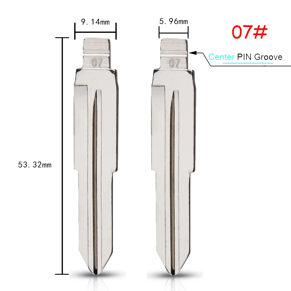 Запасной чехол KEYYOU для автомобильного ключа подходит Mitsubishi ASX GRANDIS Outlander LANCER-EX MIT11 R