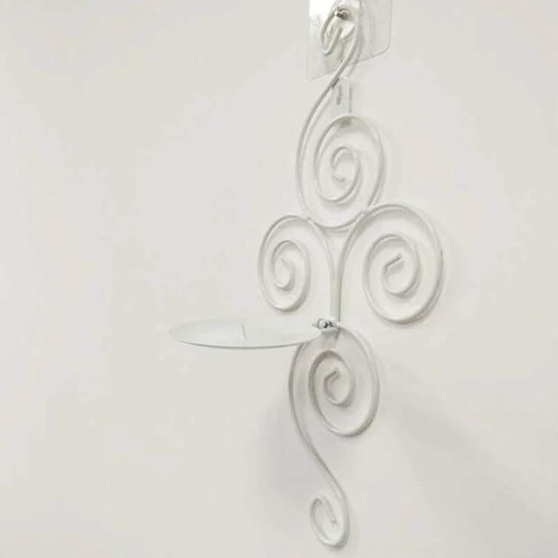 Железный настенный Подвесной Настенный декор ручной работы бра подсвечник