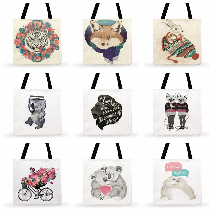 Женская Повседневная Сумка-тоут с принтом в британском стиле Модная пляжная