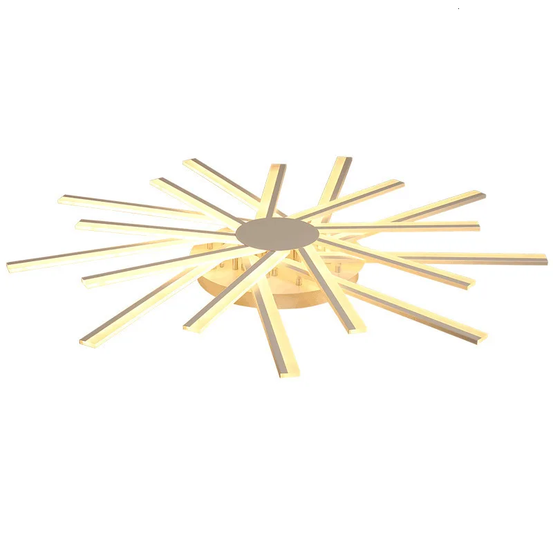 Nordic Simple Diamond Metal Led Ceiling Lights Acrylic Living Room Dimmable Lamp Bedroom Light Fixtures | Освещение