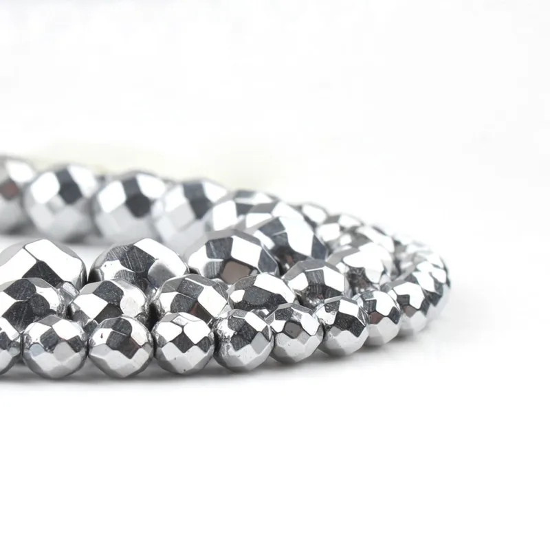 Бусины из натурального камня ААА для изготовления ювелирных изделий граненые