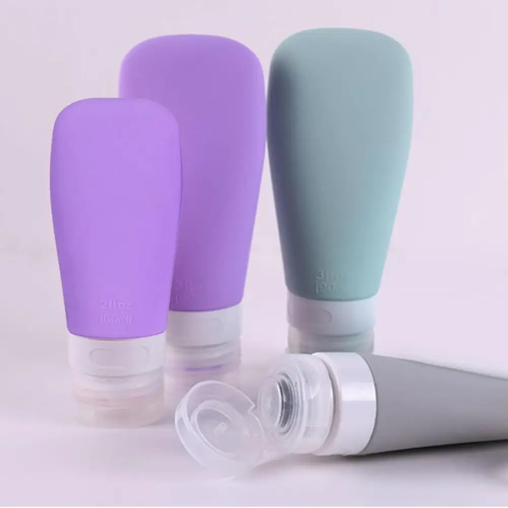 3 шт силиконовые туалетные принадлежности Кондиционер лосьон мыло держатель