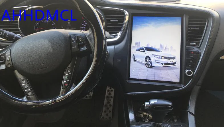Автомобильный мультимедийный плеер Tesla Style Android стерео GPS для Kia K5 Optima левый руль 2010