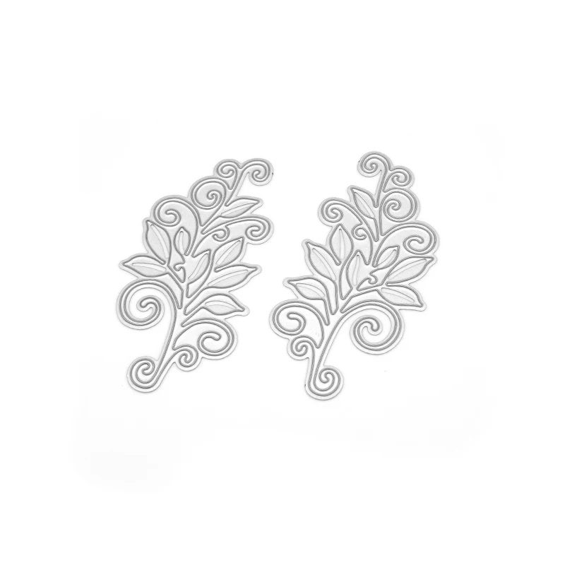 Маленькие виниловые штампы с листьями металлические из углеродистой стали