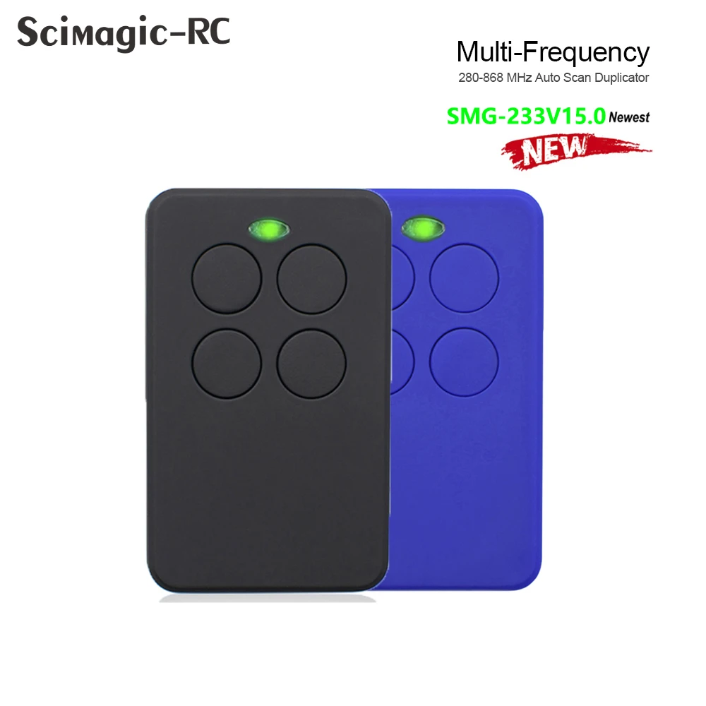 

Auto Scan Multi Frequency 280MHz - 868MHz Adjustable Cloning Garage Remote Control Duplicator 433 868 315 418 MHz